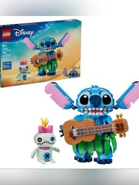 NWT Disney Stitch and Scrump Building Toy 43296